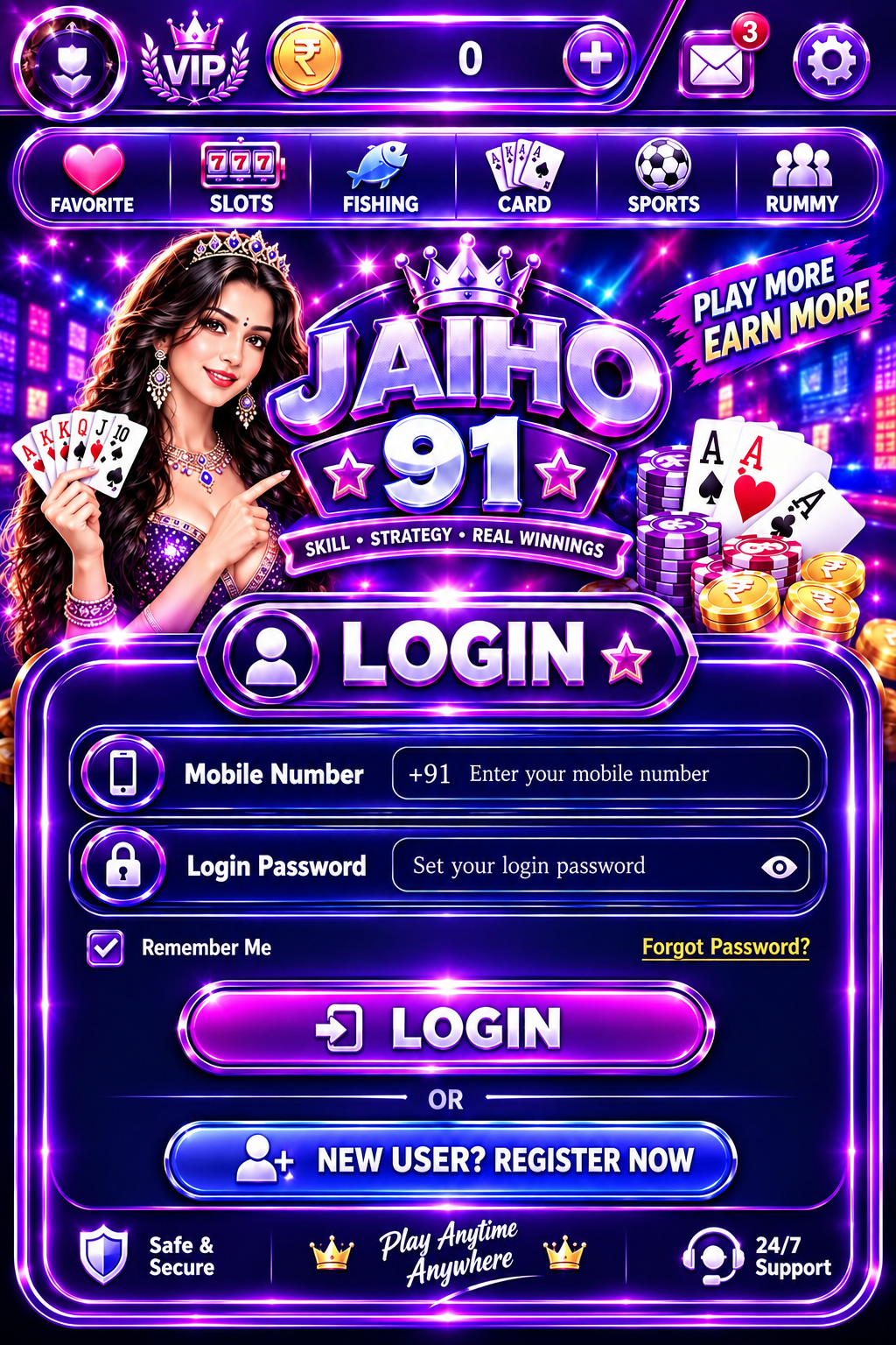 Jaiho 91 App Download- Get ₹550 Welcome Bonus (2026)