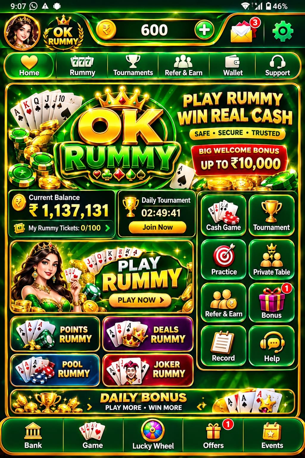 OK Rummy Apk Download - Get Bonus ₹450 How to login,  Play & Withdrawal Money (2026)