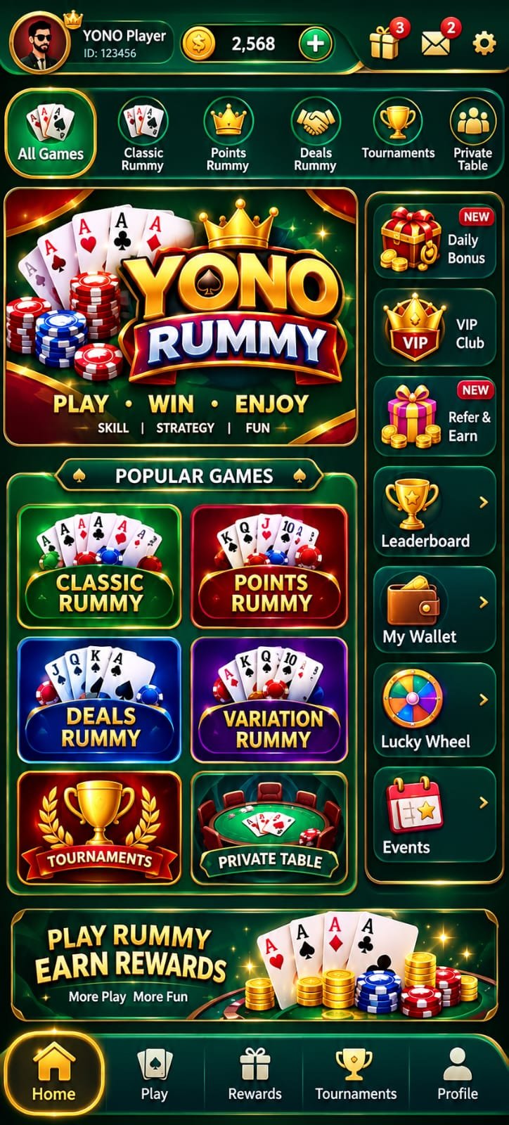 Yono Rummy App Download - Free ₹199 Welcome  Bonus , Fast Withdrawal & Latest Apk