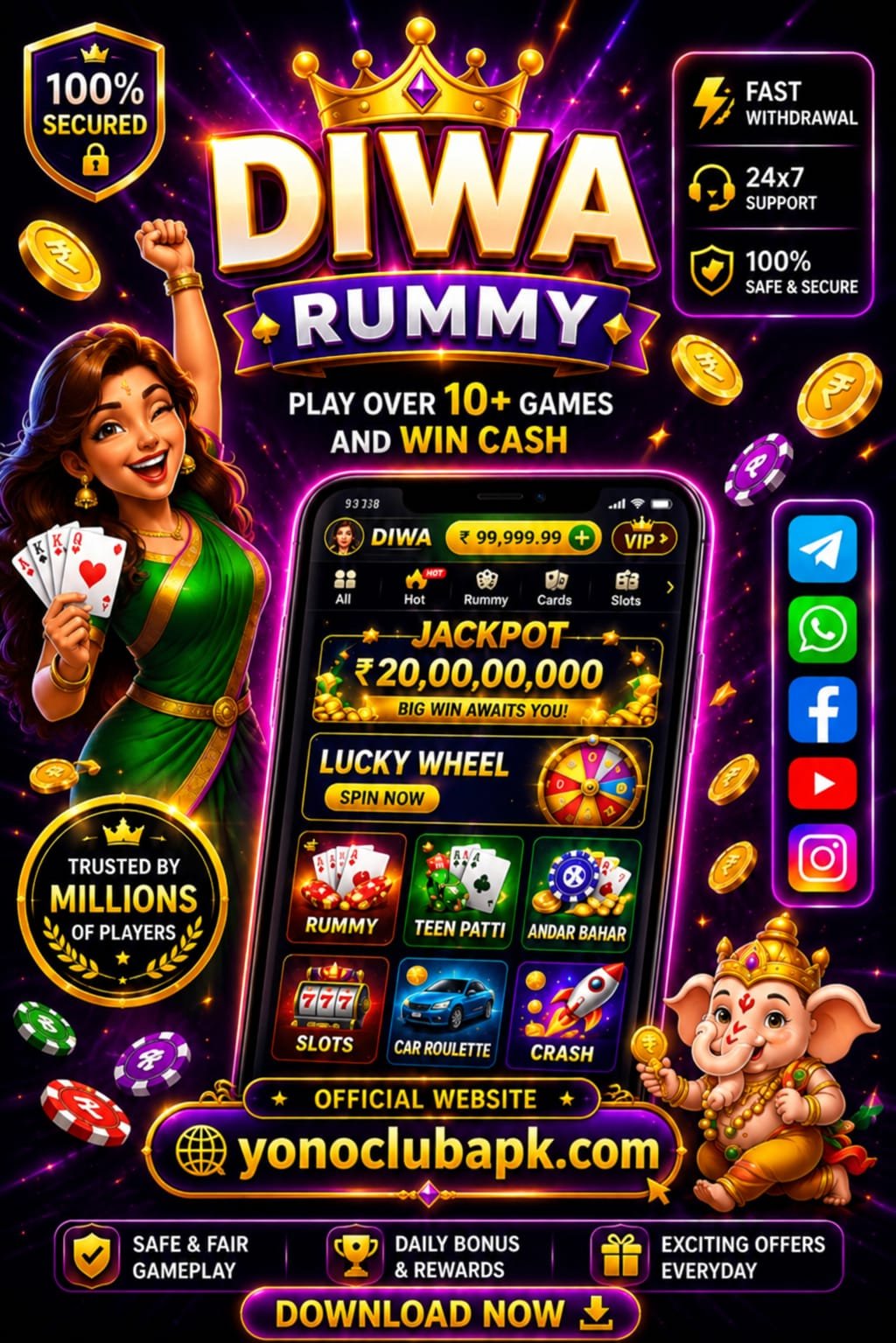 Diwa Rummy Game 2026 – Complete Guide, Features, Bonus, Deposit & Withdrawal